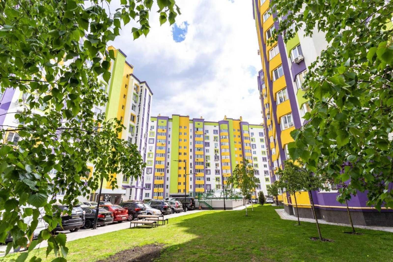 0238 Жк Щасливий Біля Кільцевоі Сучасна Нова Квартира Kiev Exterior foto